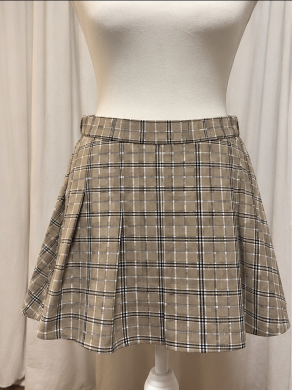 Garage Brittany Pleated Skirt